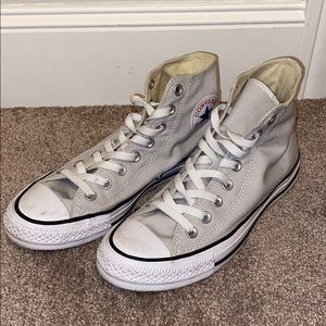 new grey converse high tops!